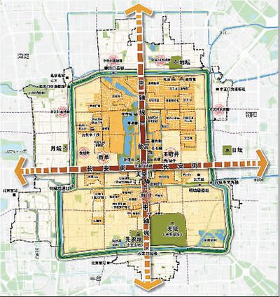 北京八环最新规划图，时代印记与城市的脉络交织